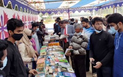 রাবিতে তিন দিনব্যাপী অমর একুশে গ্রন্থ মেলা শুরু